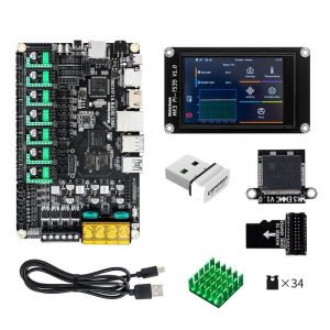 3D Printers & Accessories |   Makerbase MKS SKIPR V1.0 3D Printer Control Board Runs Klipper + MKS EMMC Module + USB Wireless Adapter+ MKS PI-TS35 Screen 3D Printers & Accessories 3D Printers & Accessories