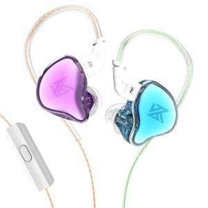 Headphones & Earphones |   EDC Wired Earphones HiFi Noise Cancelling Sports Music Gaming Earbuds with Mic Consumer Electronics Headphones & Earphones