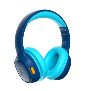 Headphones & Earphones |   KH02 Wireless Kids Headphones Blue Consumer Electronics Blue