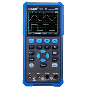 Professional Instruments & Tools |   HDS2102 2 in 1 Digital Oscilloscope Multimeter, 100MHz Bandwidth, 500MSa/s Sampling Rate, 20000 Counts – UK Plug Consumer Electronics Professional Instruments & Tools