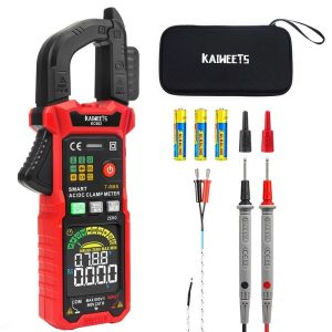 Professional Instruments & Tools |   KC602 Smart Digital Clamp Meter, 6000 Counts True-RMS, Auto Range, AC/DC Current, NCV Detection Function Red Consumer Electronics Professional Instruments & Tools