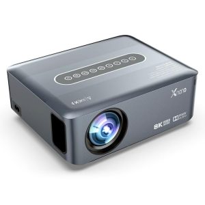 Projectors |   XNANO X1 Android 9.0 LCD Projector, 1080P Native Output, 12000LM, Dolby Audio, AC WiFi Bluetooth, HDR 10+, Keystone Correction, 8K Decoding, 2GB/16GB, EU Plug Consumer Electronics Projectors