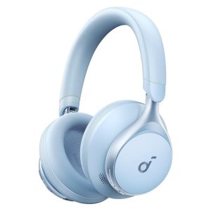 Headphones & Earphones |   Soundcore Space One ANC Headphones, App Control, 40 Hours with ANC on, 55 Hours with ANC off, Bluetooth 5.3 Blue Consumer Electronics Blue