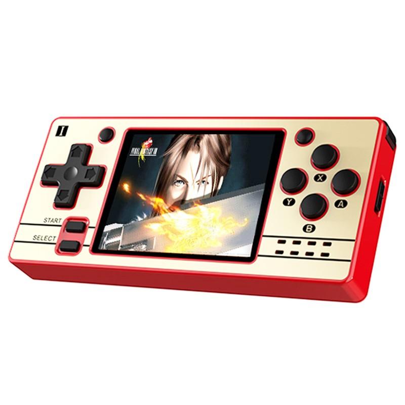 Video Games Accessories |   Q20 Mini Handheld Video Game Consoles Open Source Retro 2.4 Inch IPS Screen PS1 Game Player 16GB Red Consumer Electronics Red